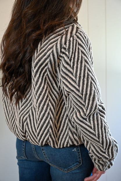 Syida Drive Herringbone Jacket