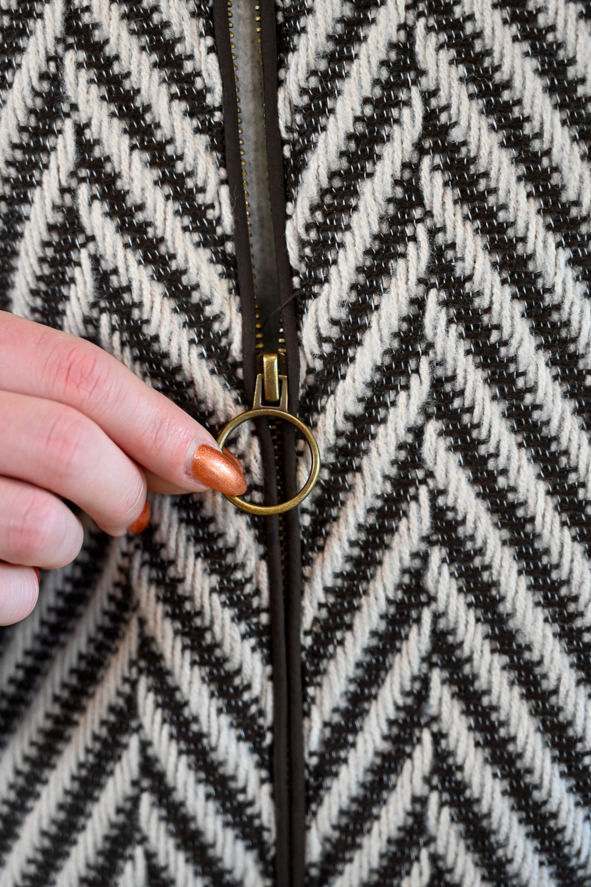 Syida Drive Herringbone Jacket