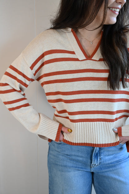 Sunset Drive Stripe Sweater