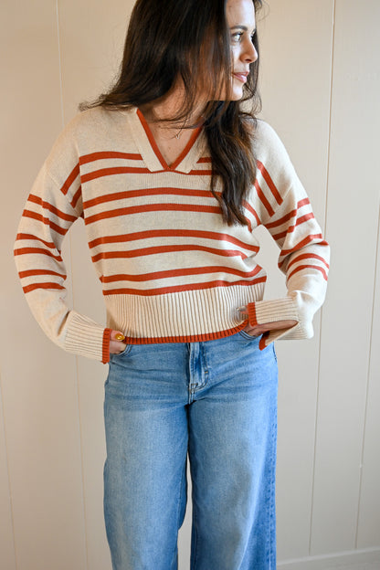 Sunset Drive Stripe Sweater