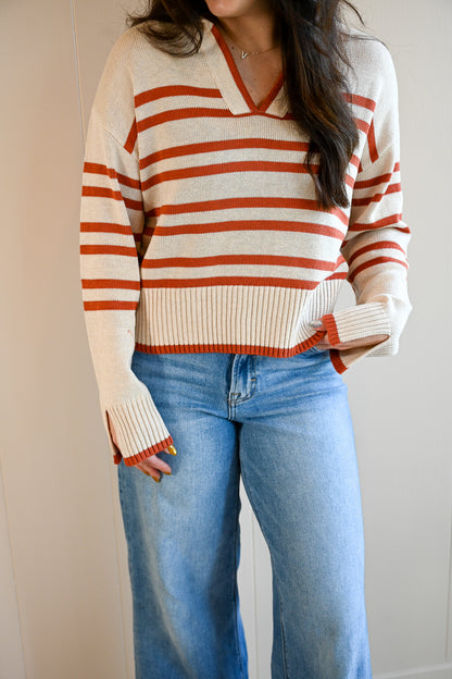 Sunset Drive Stripe Sweater