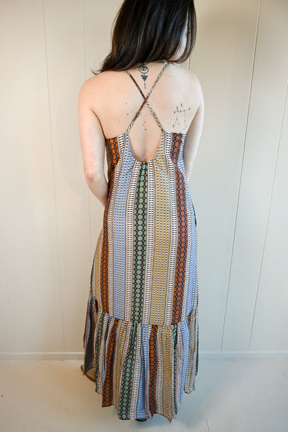 Evans Avenue Cross Back Midi Dress