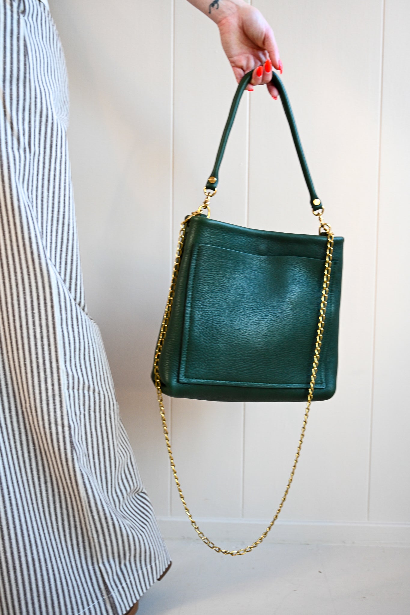 The Chelsea Midi - Forest Green By Charlie's Goods