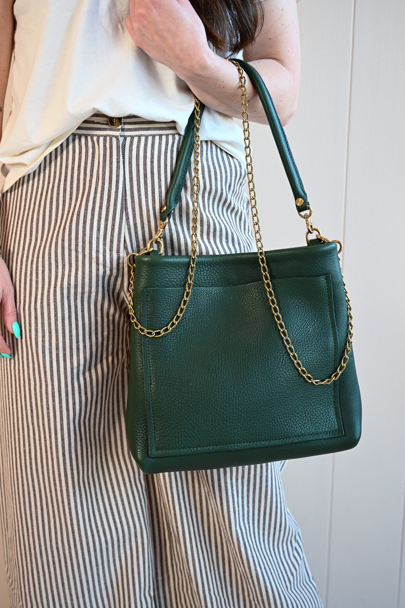 The Chelsea Midi - Forest Green By Charlie's Goods