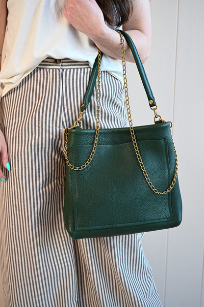 The Chelsea Midi - Forest Green By Charlie's Goods