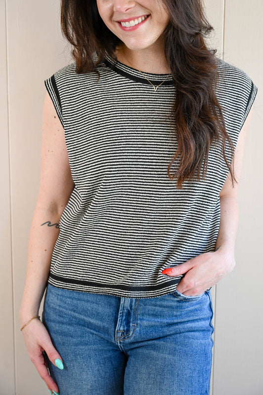 Lawton Avenue Striped Tank