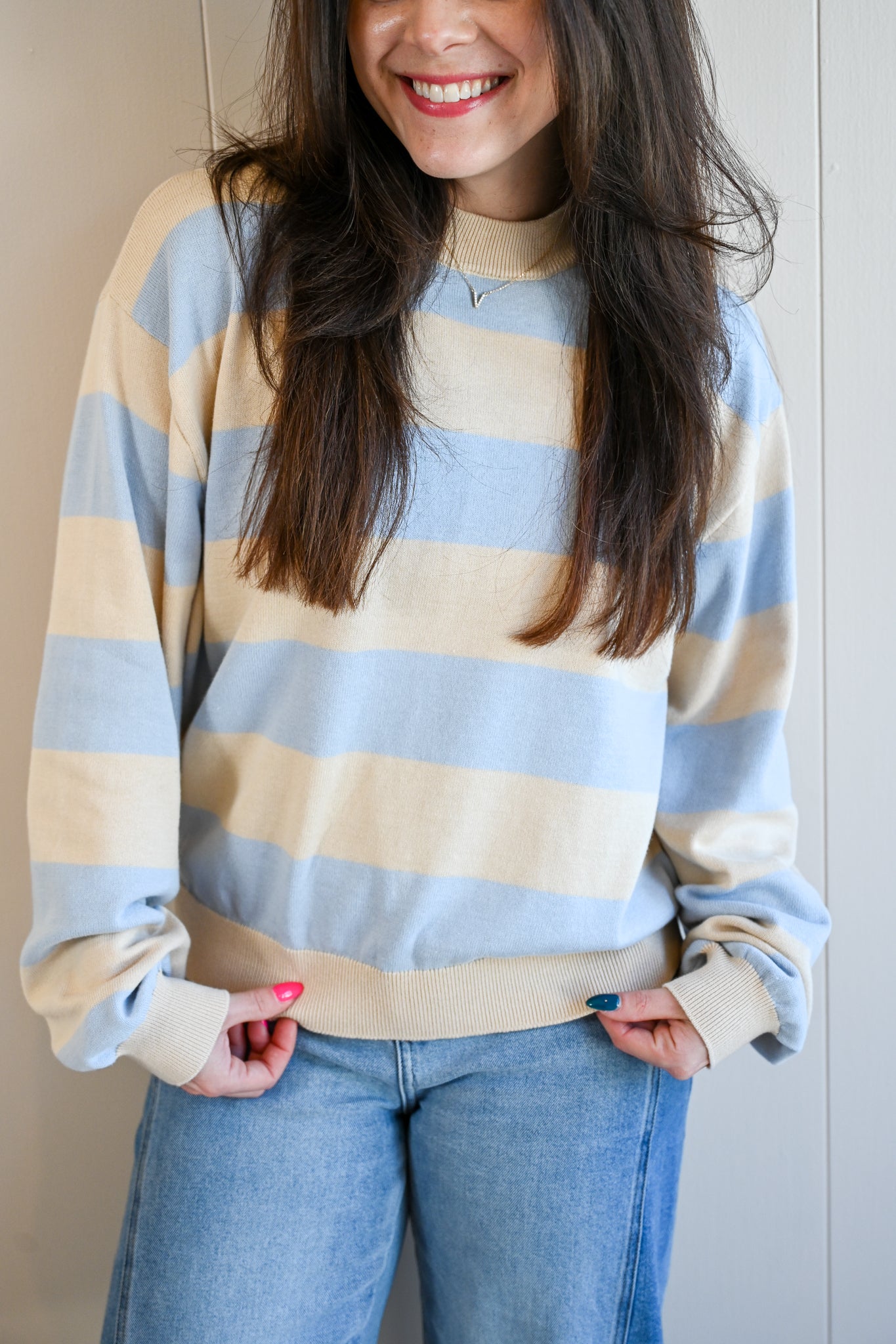 Cypress Avenue Striped Sweater