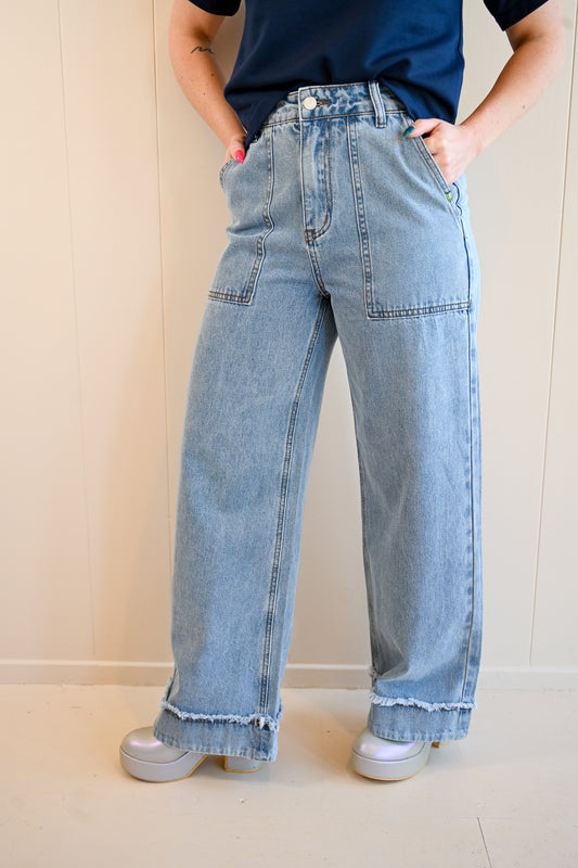 Marino Pines Denim Trouser