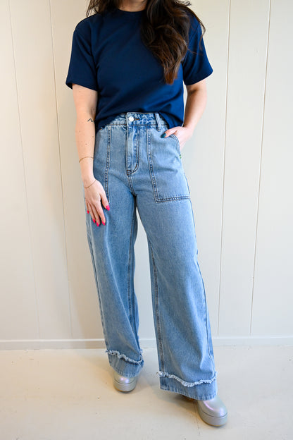 Marino Pines Denim Trouser