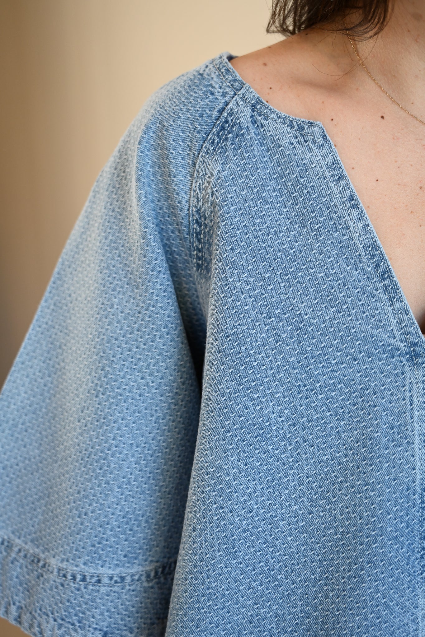 Moreland Avenue Denim Top