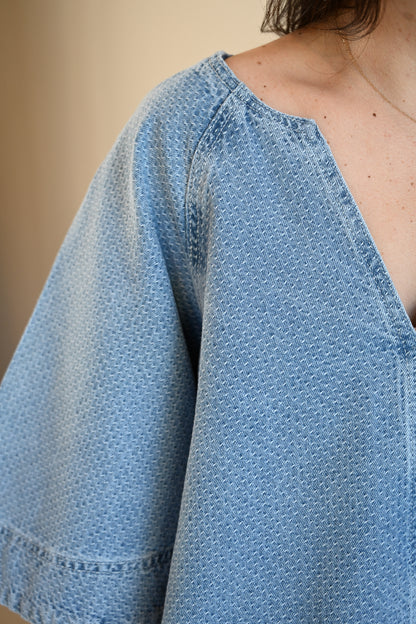 Moreland Avenue Denim Top