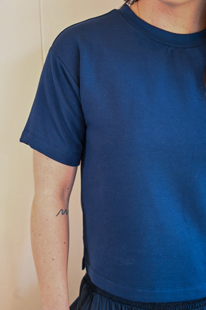 Heather Lane Lux Tee - Winter Ocean