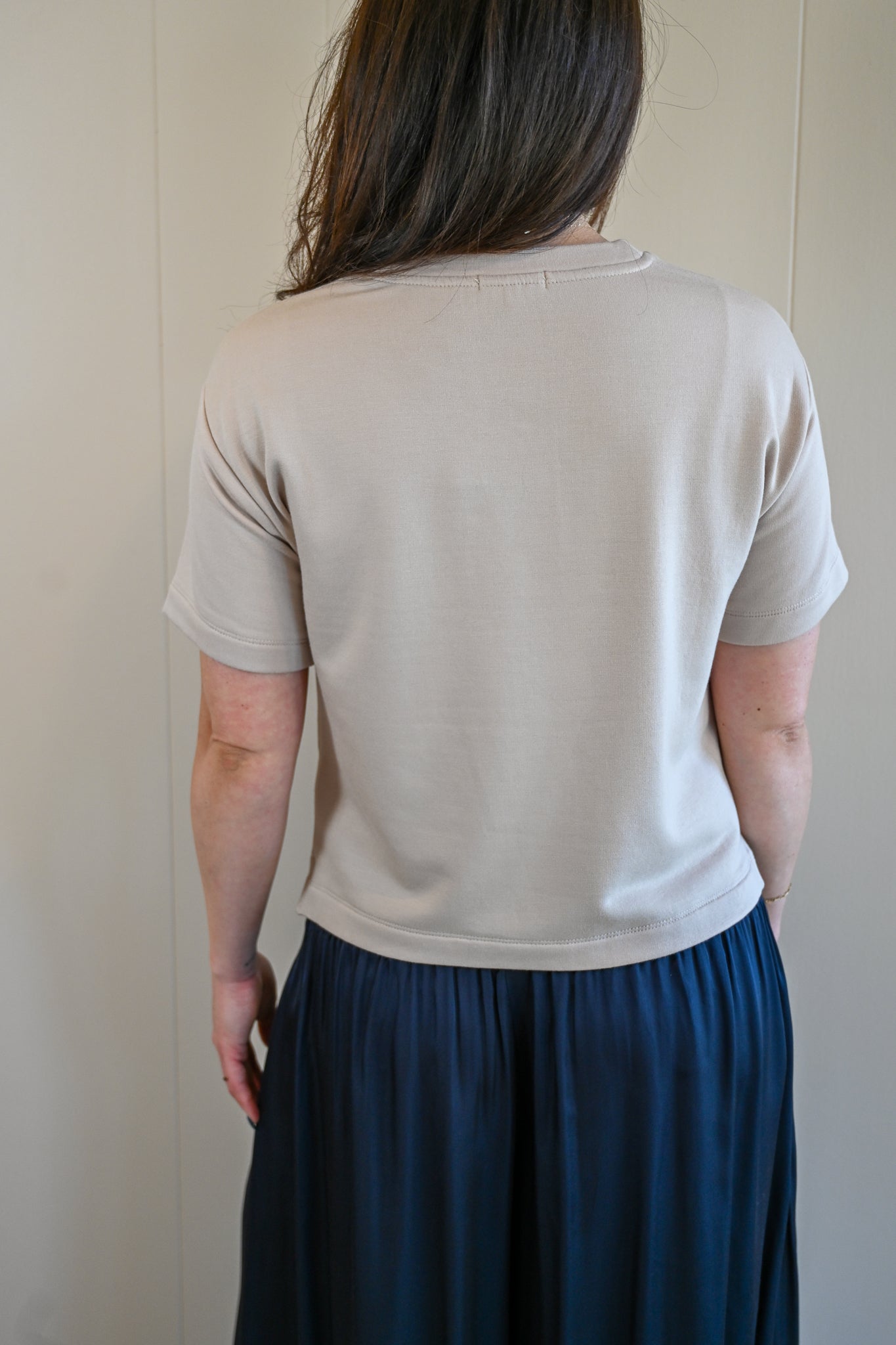 Heather Lane Lux Tee - Sand