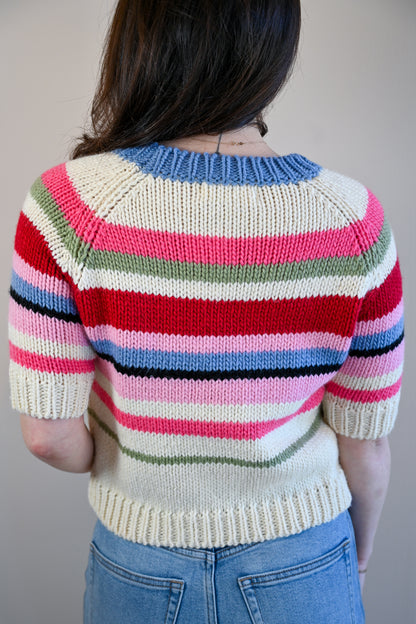 Acorn Court Striped Sweater