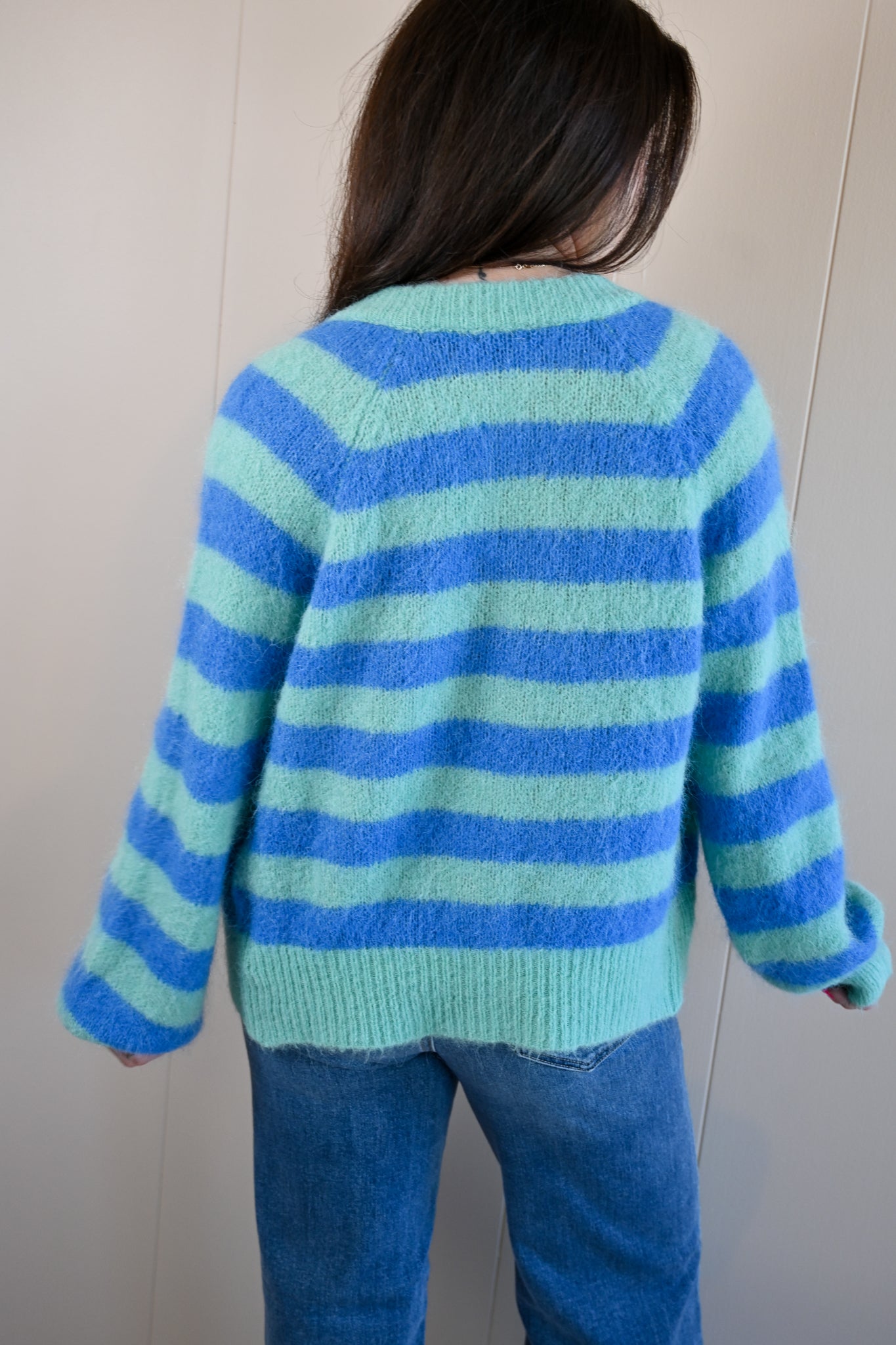 Beauford Striped Cardigan