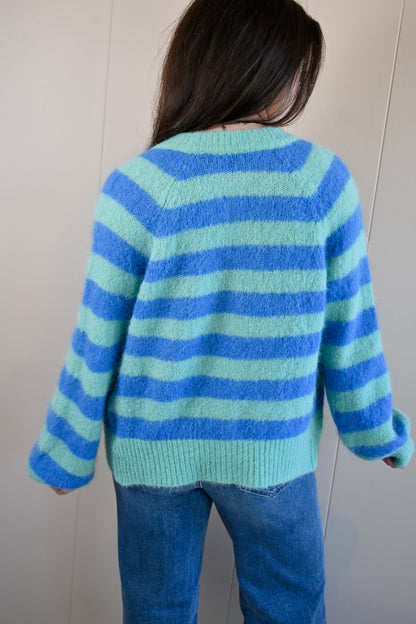 Beauford Striped Cardigan
