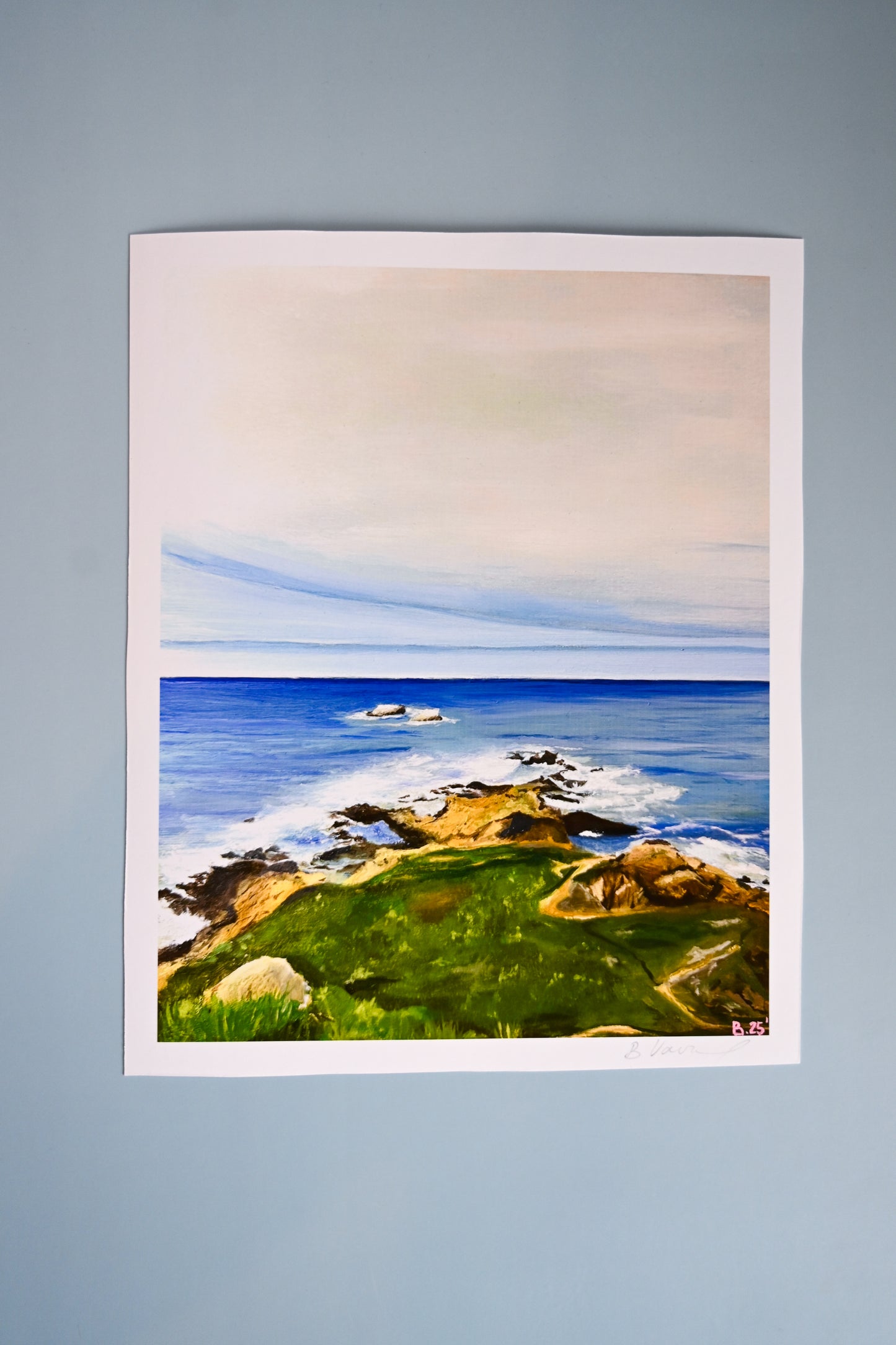 Garrapata 8x10 Print By Bea's Studio