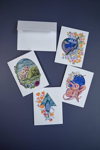 4 Pack Card Sets By By Julia Esdaile