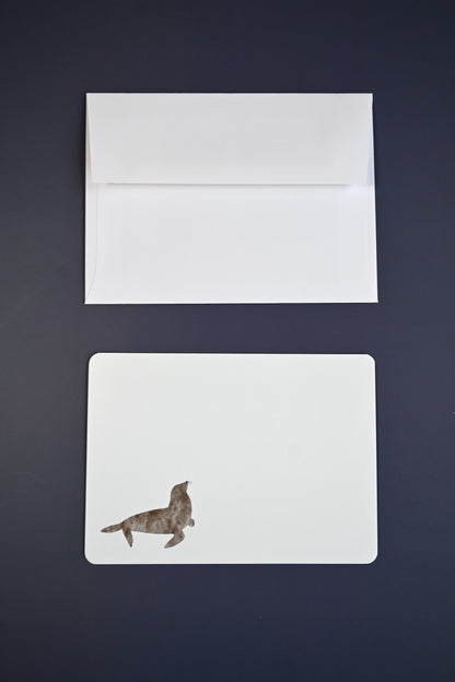 Sea Lion Notecards by Jilly M. Pfifferling