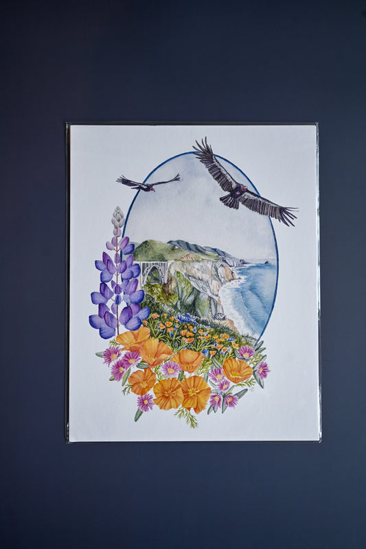 Bixby in the Spring Print by Julia Esdaile