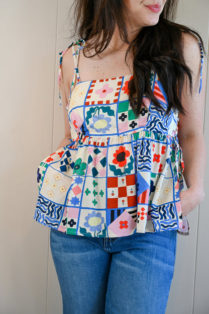 Spruce Avenue Patchwork Tank