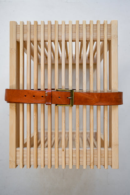 Brown Leather Belt