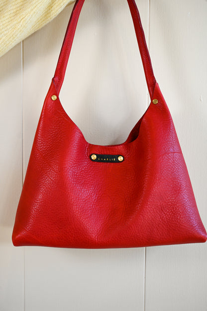 Charlie's Goods - Maddie Pebble Red