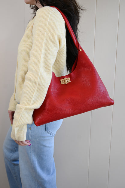 Charlie's Goods - Maddie Pebble Red