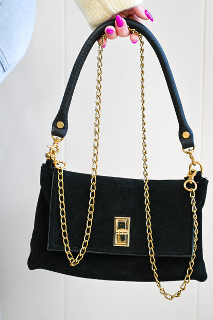 The Gigi - Black Suede By Charlie's Goods