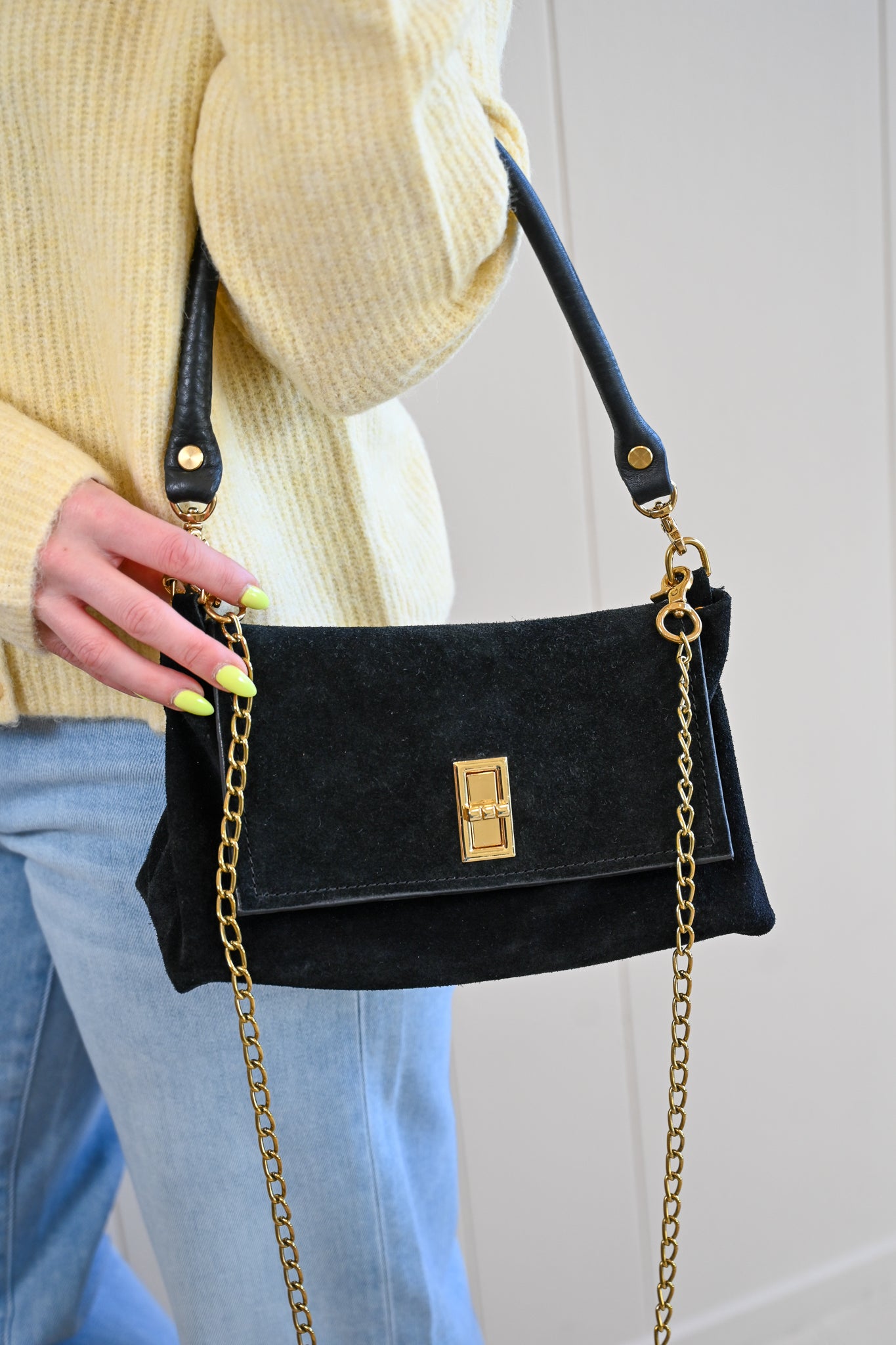 The Gigi - Black Suede By Charlie's Goods