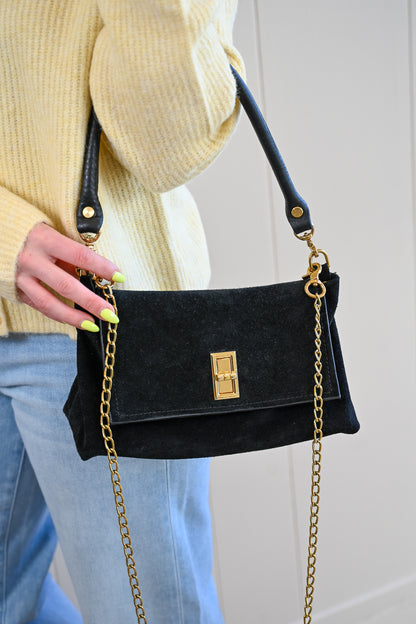 The Gigi - Black Suede By Charlie's Goods