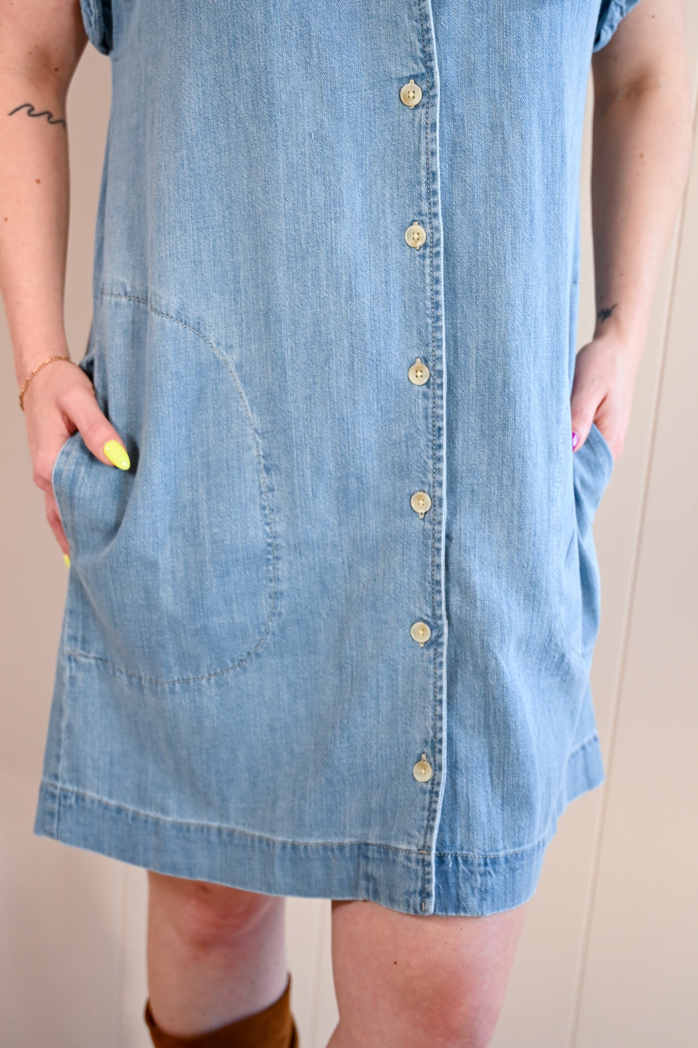 Shafter Avenue Denim Dress