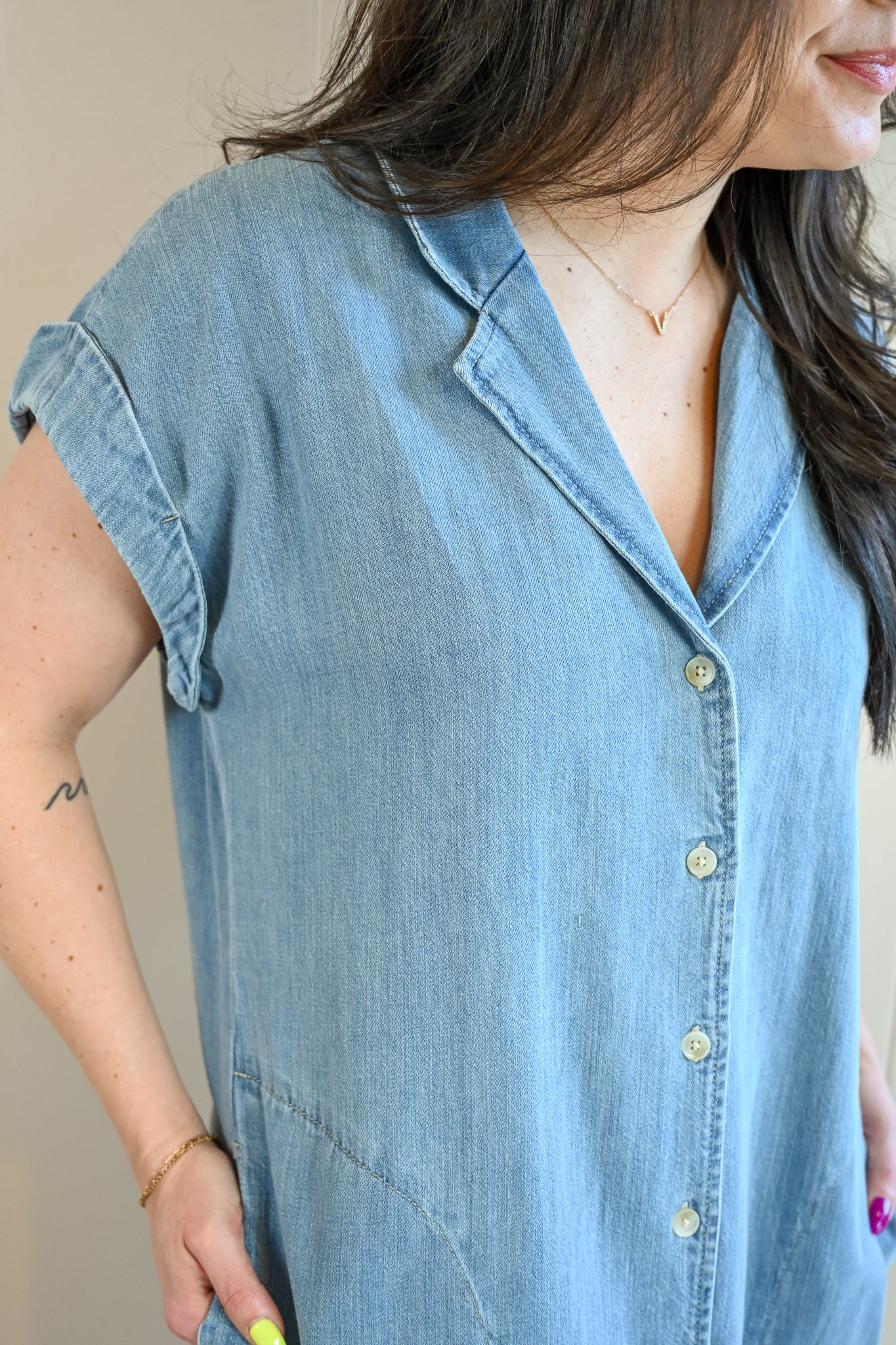 Shafter Avenue Denim Dress