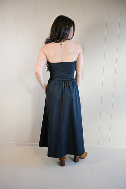 Lawton Avenue Strapless Midi Dress
