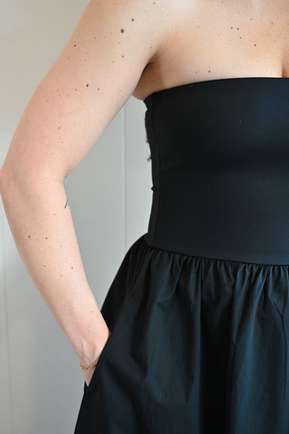 Lawton Avenue Strapless Midi Dress