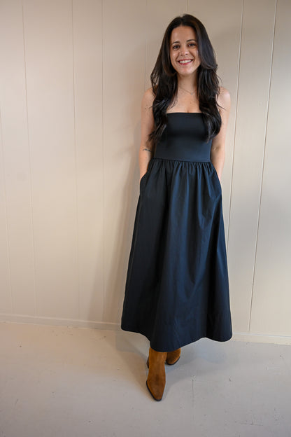 Lawton Avenue Strapless Midi Dress