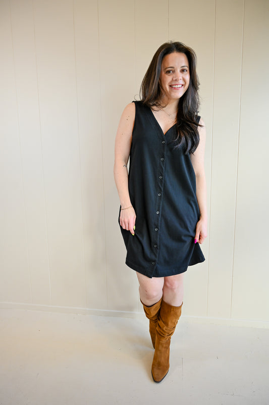 Mermaid Avenue Button Up Mini Dress