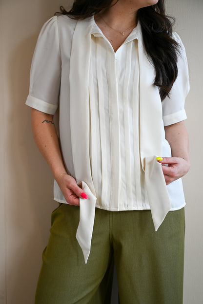 Hillside Avenue Pleated Tie Top