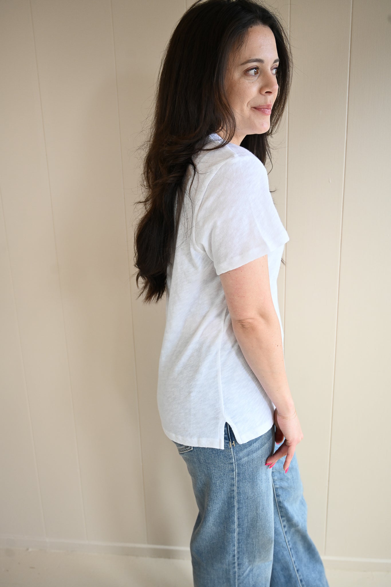Austin Avenue Oversized Tee - Cloud