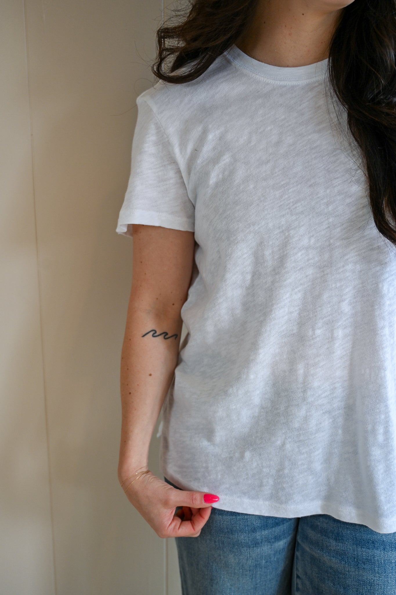 Austin Avenue Oversized Tee - Cloud