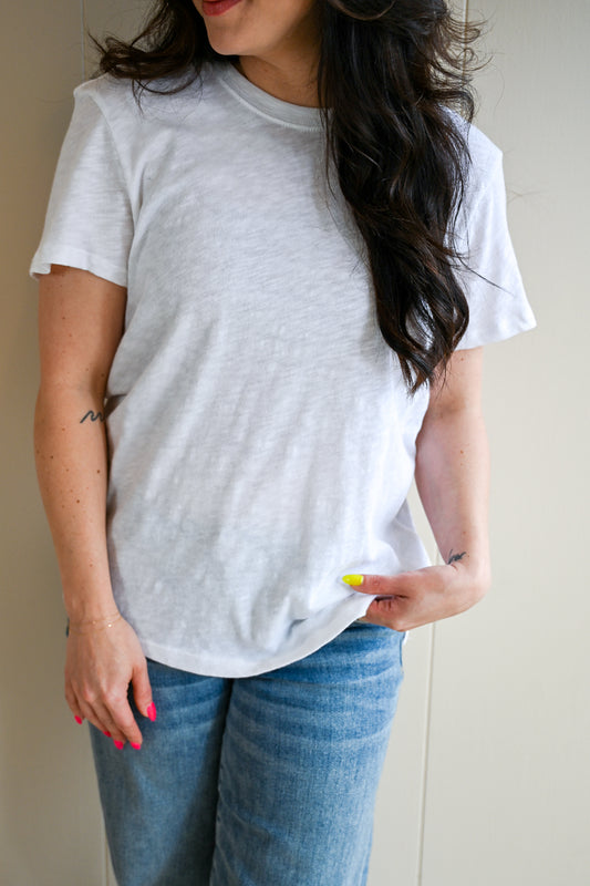 Austin Avenue Oversized Tee - Cloud