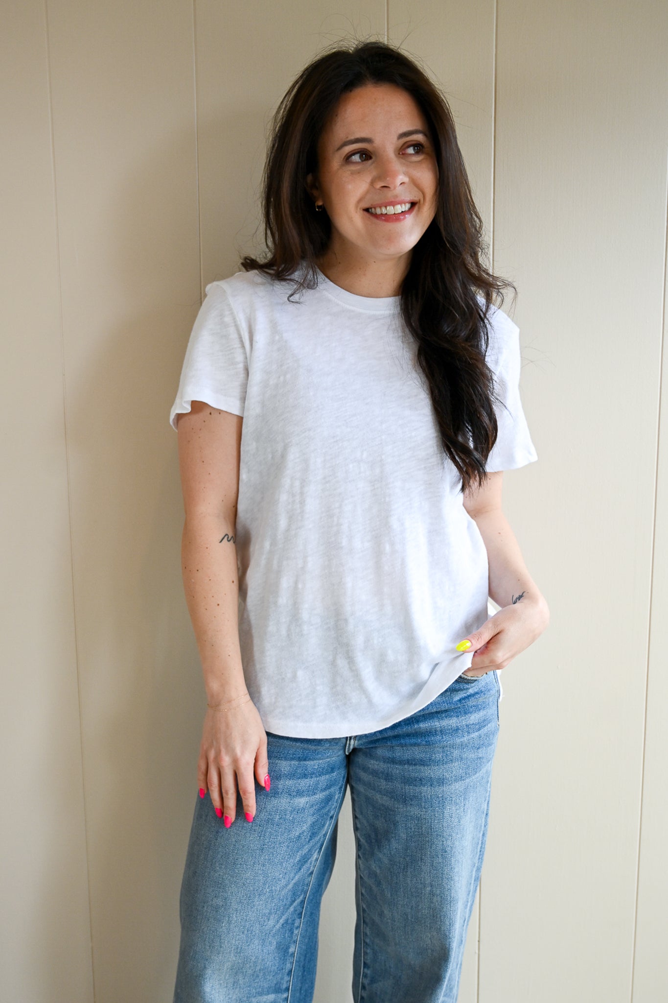 Austin Avenue Oversized Tee - Cloud
