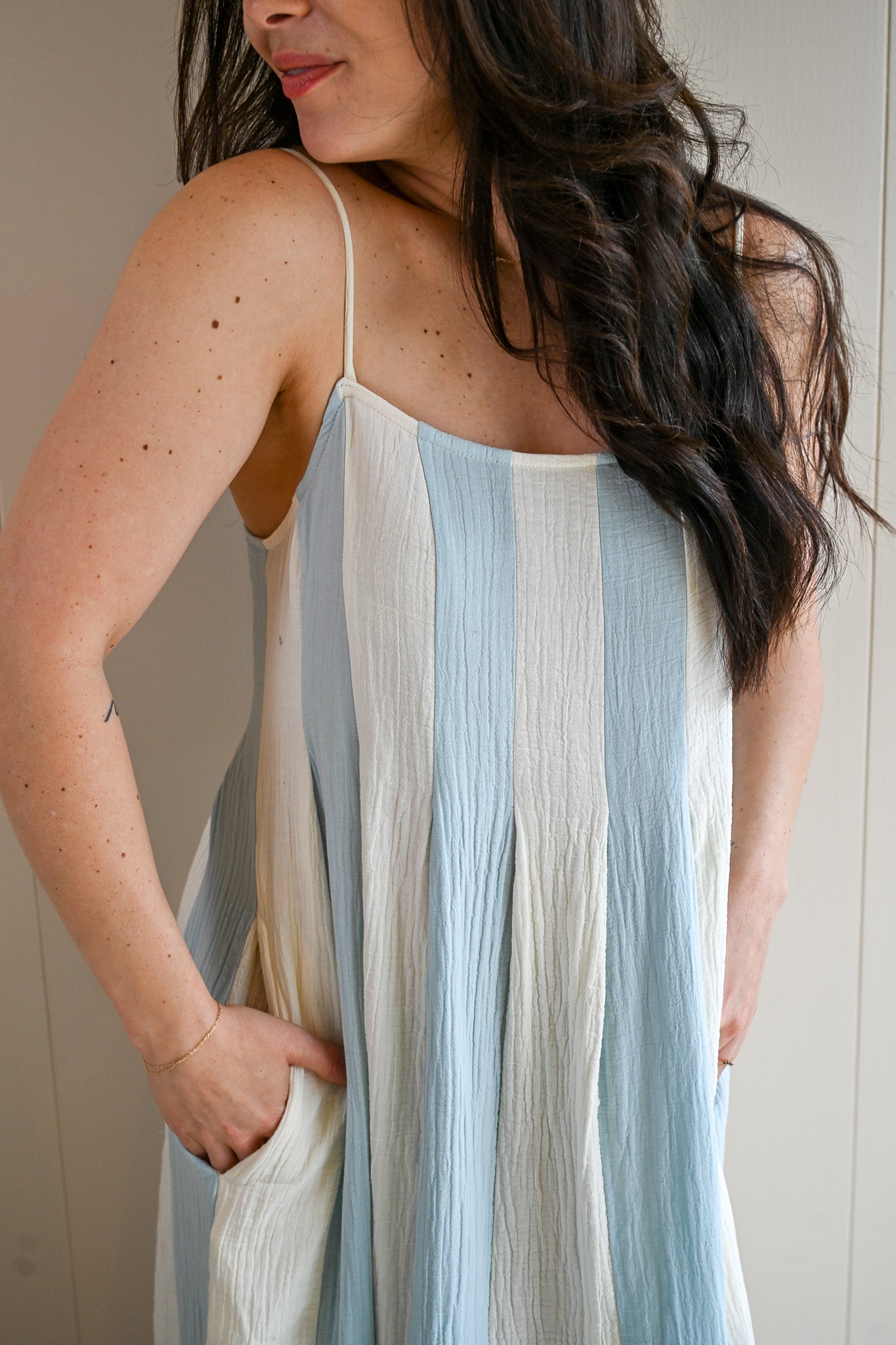 Wood Street Stripe Maxi Dress