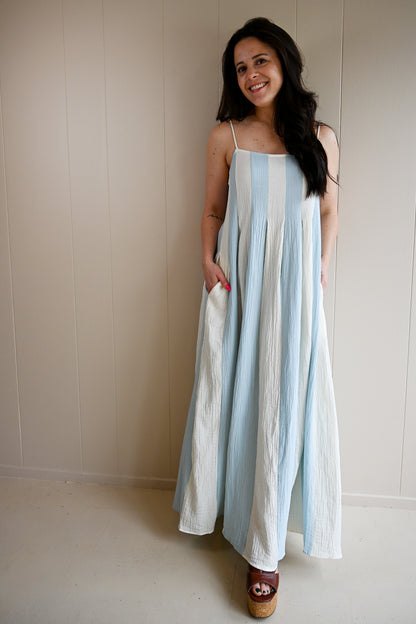 Wood Street Stripe Maxi Dress