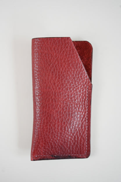 Charlie's Goods - Glasses Holder - Pebble Burgundy
