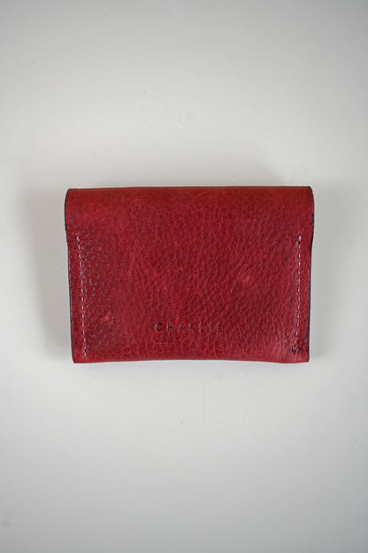 Charlie's Goods - Card Holder - Burgundy Leather