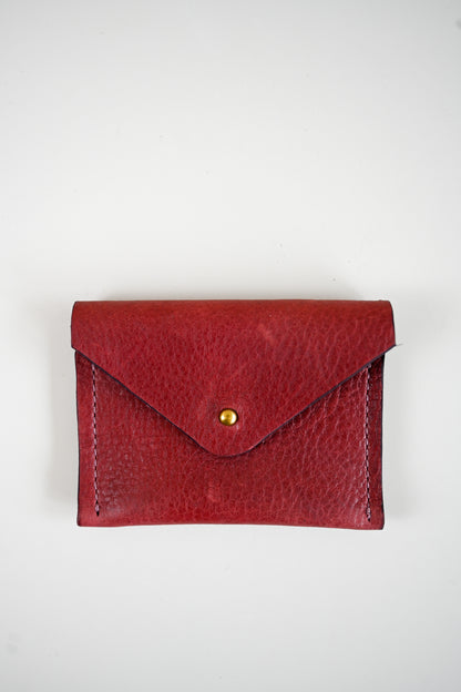 Charlie's Goods - Card Holder - Burgundy Leather