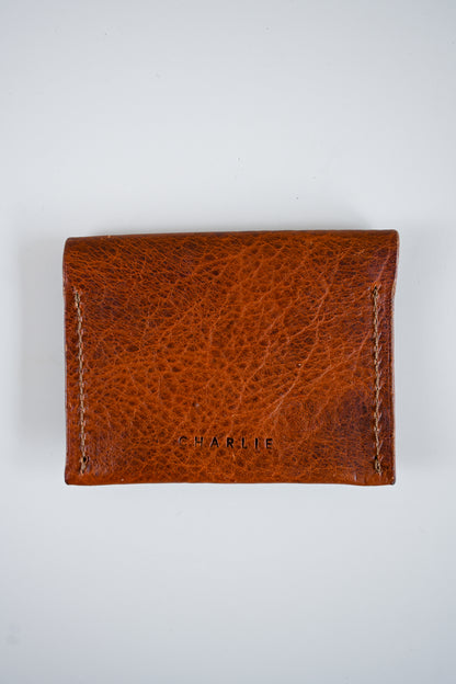 Charlie's Goods - Card Holder - Tobacco Leather