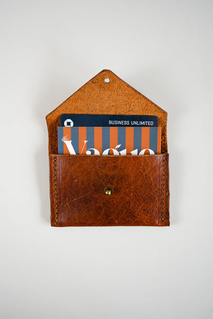 Charlie's Goods - Card Holder - Tobacco Leather