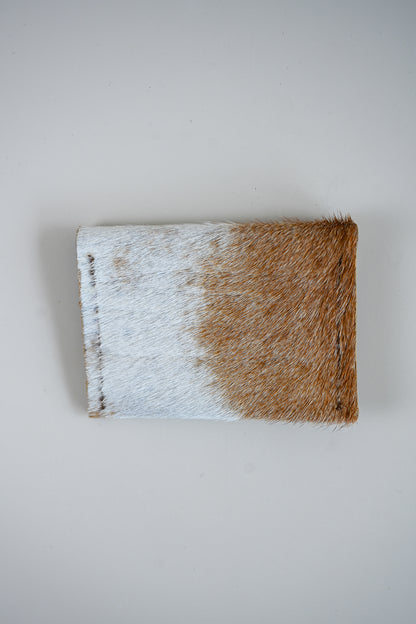 Charlie's Goods - Card Holder - Light Hair Hide